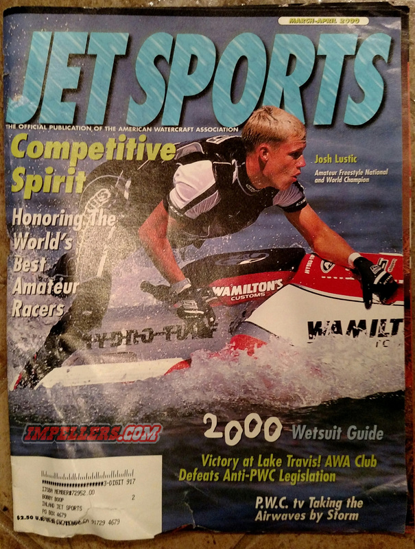 April/March 2000 Jetsports magazine jet ski Impeller jetski solas impellers seadoo prop sea doo pwc yamaha racing